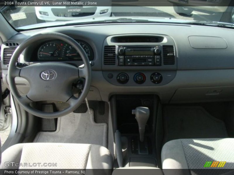Lunar Mist Metallic / Stone 2004 Toyota Camry LE V6