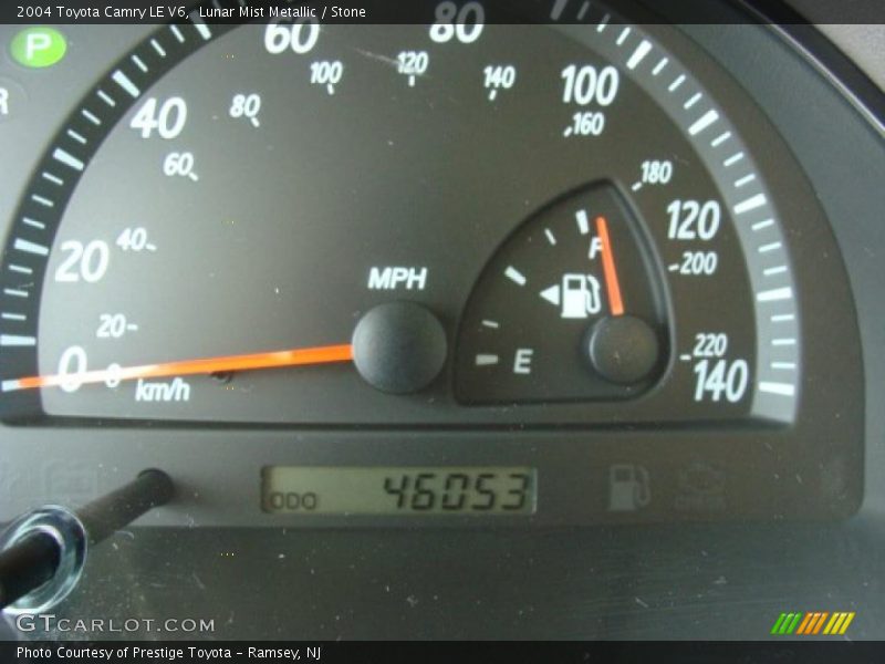 Lunar Mist Metallic / Stone 2004 Toyota Camry LE V6