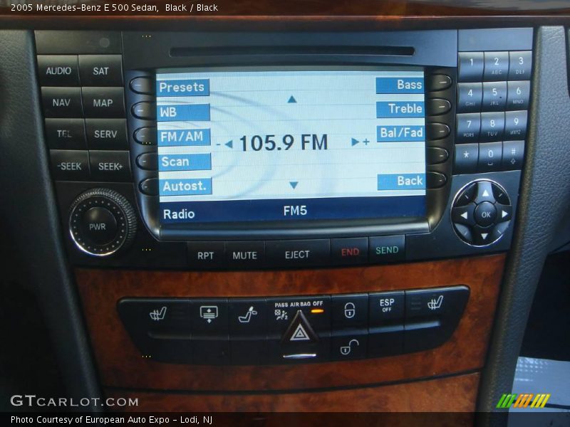 Black / Black 2005 Mercedes-Benz E 500 Sedan