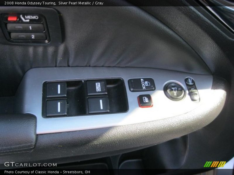 Silver Pearl Metallic / Gray 2008 Honda Odyssey Touring