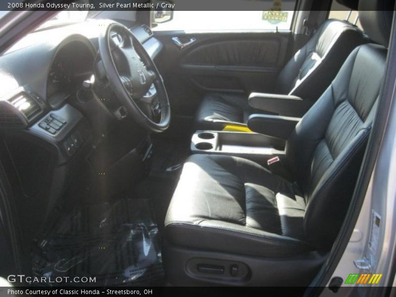 Silver Pearl Metallic / Gray 2008 Honda Odyssey Touring