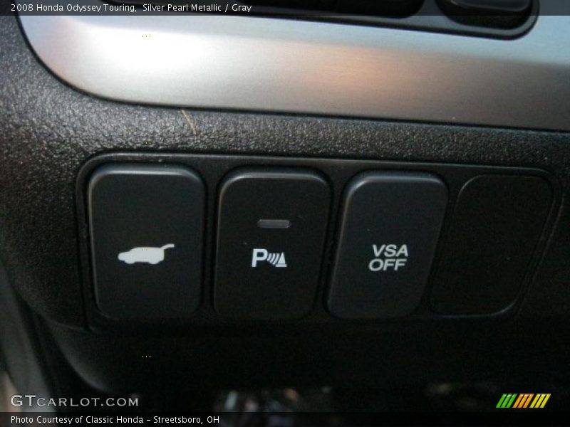Silver Pearl Metallic / Gray 2008 Honda Odyssey Touring