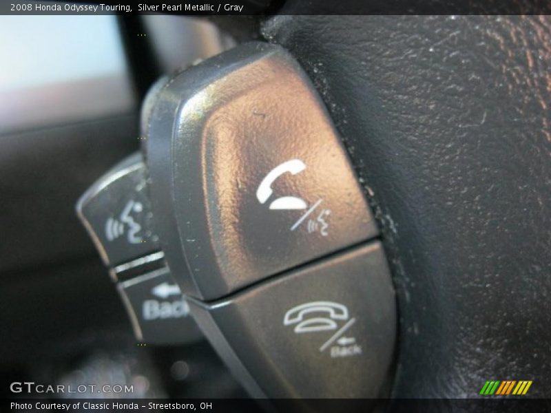 Silver Pearl Metallic / Gray 2008 Honda Odyssey Touring