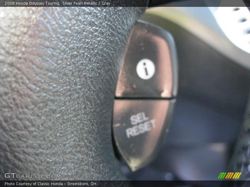 Silver Pearl Metallic / Gray 2008 Honda Odyssey Touring