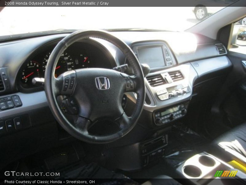 Silver Pearl Metallic / Gray 2008 Honda Odyssey Touring