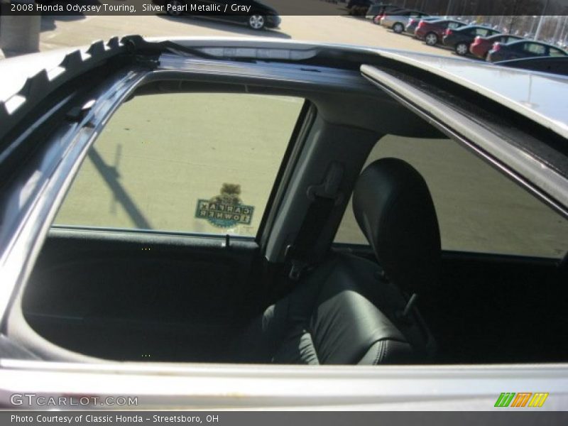 Silver Pearl Metallic / Gray 2008 Honda Odyssey Touring