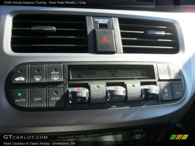 Silver Pearl Metallic / Gray 2008 Honda Odyssey Touring