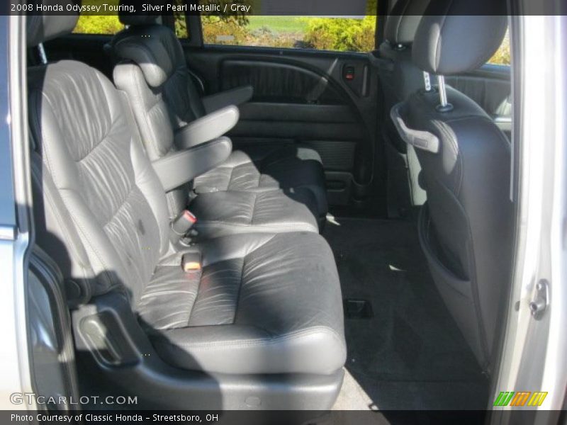 Silver Pearl Metallic / Gray 2008 Honda Odyssey Touring
