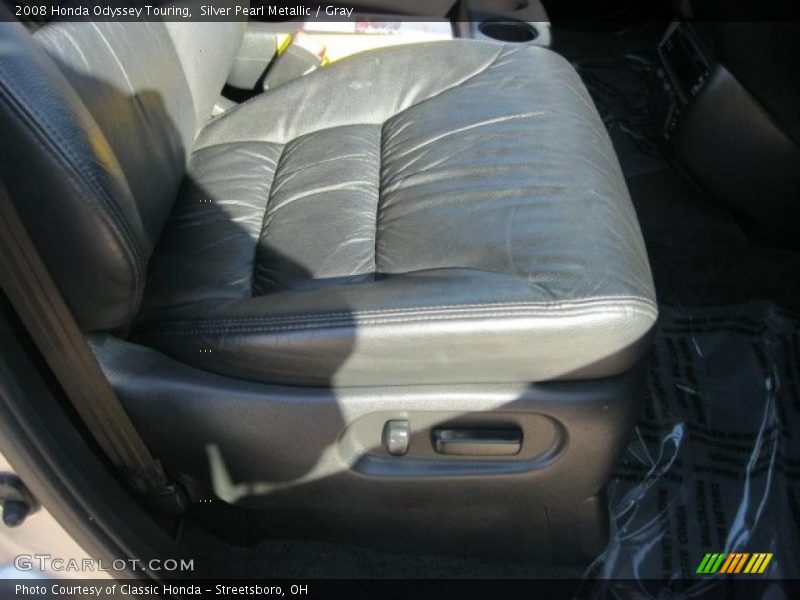 Silver Pearl Metallic / Gray 2008 Honda Odyssey Touring