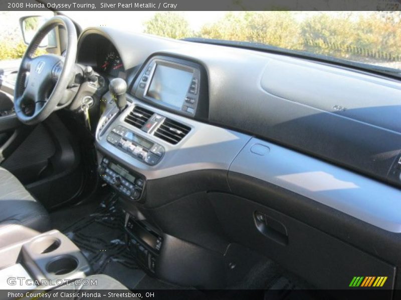 Silver Pearl Metallic / Gray 2008 Honda Odyssey Touring