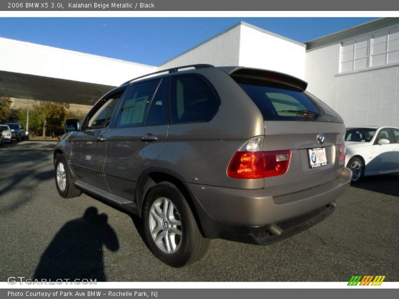 Kalahari Beige Metallic / Black 2006 BMW X5 3.0i