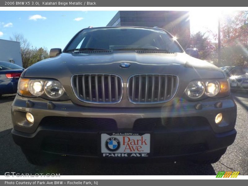 Kalahari Beige Metallic / Black 2006 BMW X5 3.0i