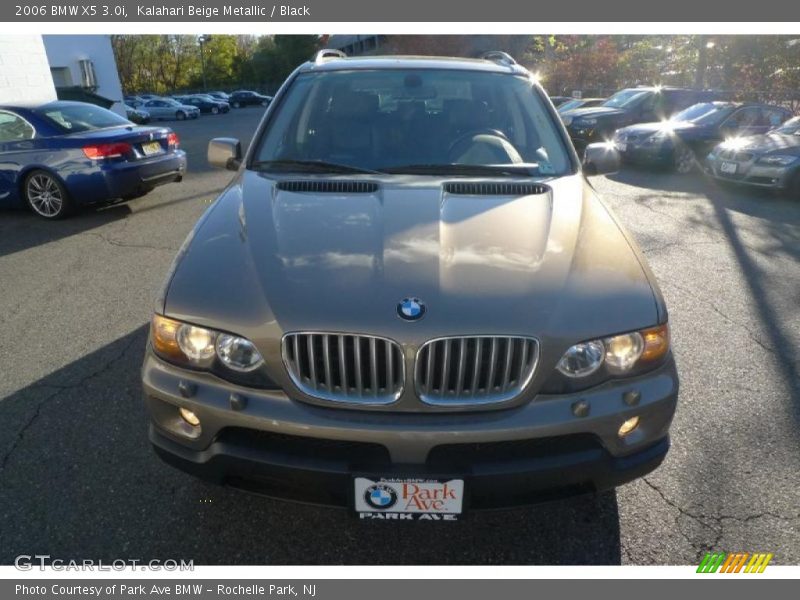 Kalahari Beige Metallic / Black 2006 BMW X5 3.0i