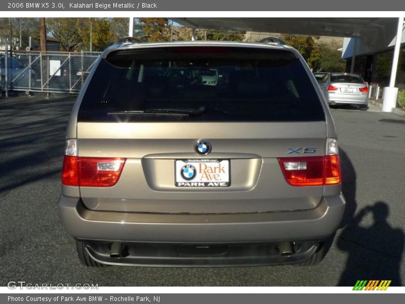 Kalahari Beige Metallic / Black 2006 BMW X5 3.0i