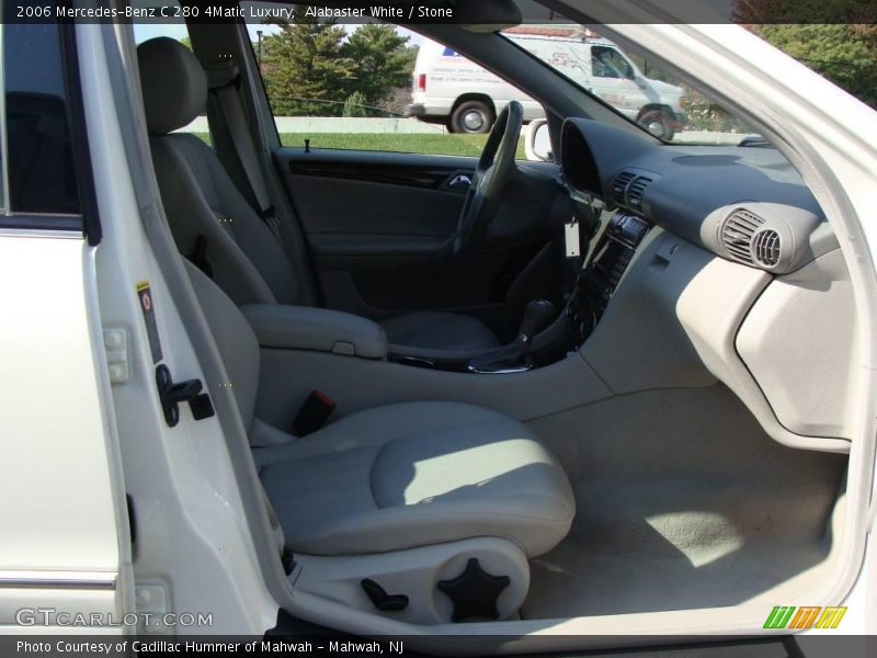 Alabaster White / Stone 2006 Mercedes-Benz C 280 4Matic Luxury