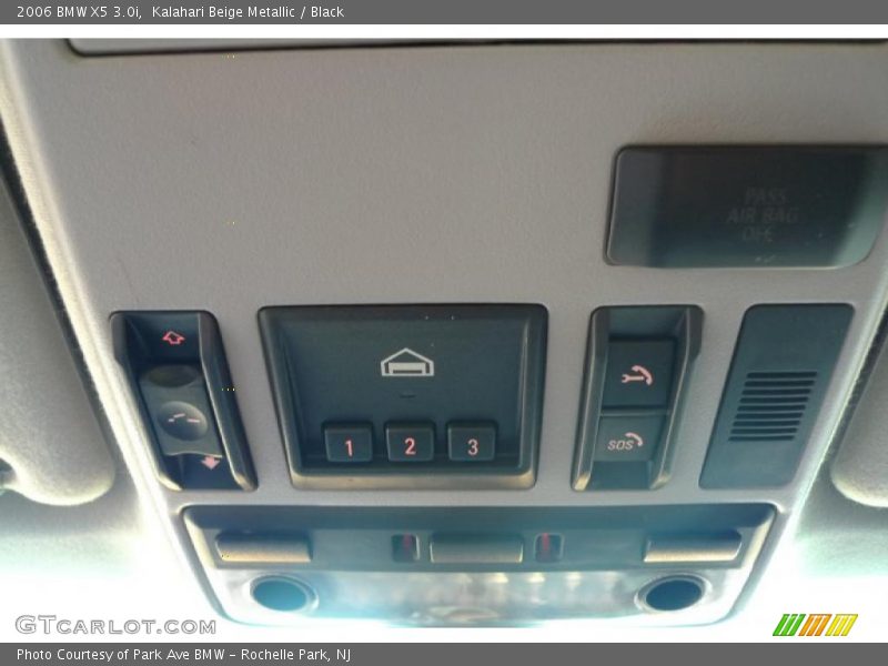 Controls of 2006 X5 3.0i