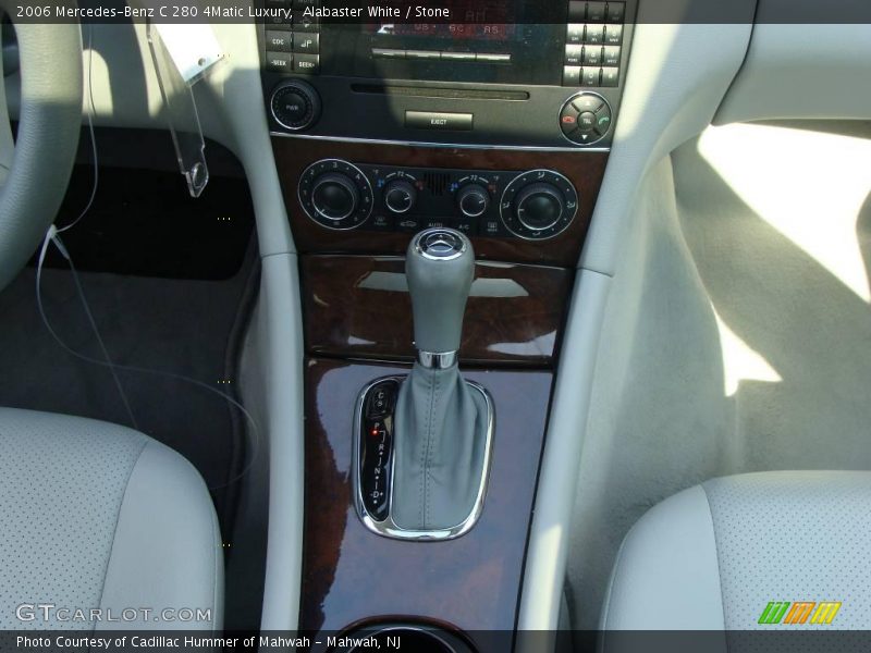 Alabaster White / Stone 2006 Mercedes-Benz C 280 4Matic Luxury