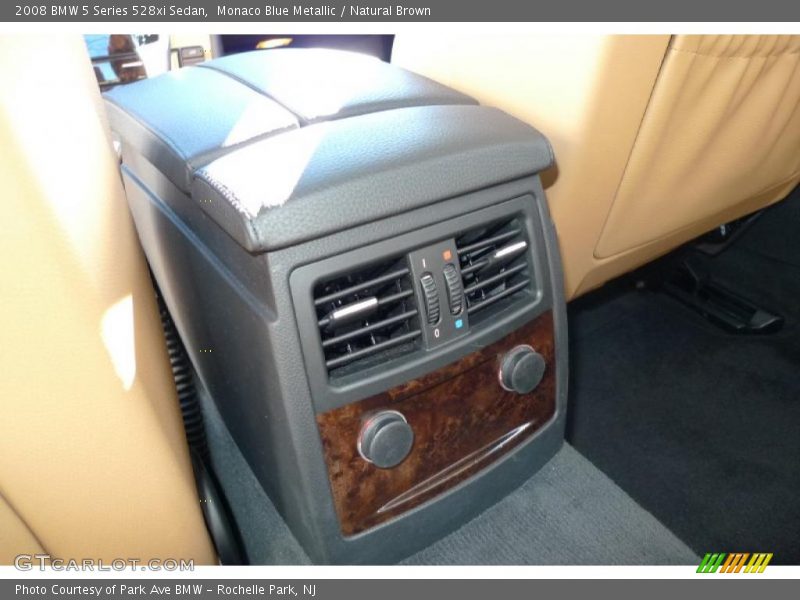 Monaco Blue Metallic / Natural Brown 2008 BMW 5 Series 528xi Sedan