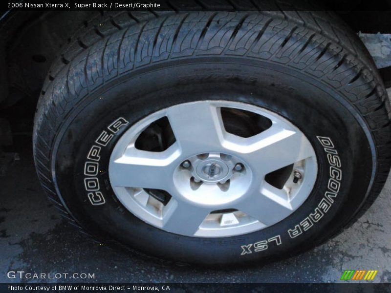 Super Black / Desert/Graphite 2006 Nissan Xterra X