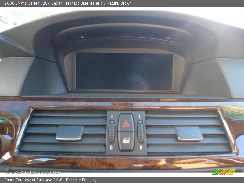 Monaco Blue Metallic / Natural Brown 2008 BMW 5 Series 528xi Sedan
