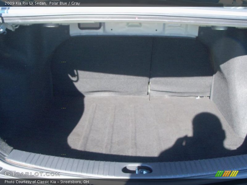 Polar Blue / Gray 2009 Kia Rio LX Sedan