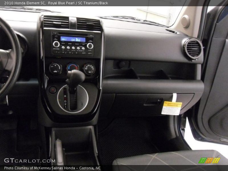 Royal Blue Pearl / SC Titanium/Black 2010 Honda Element SC