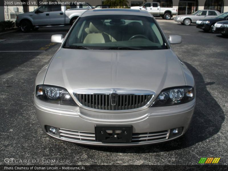 Silver Birch Metallic / Camel 2005 Lincoln LS V8