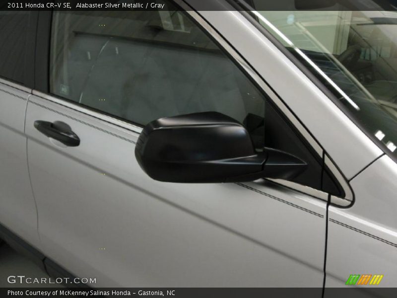Alabaster Silver Metallic / Gray 2011 Honda CR-V SE