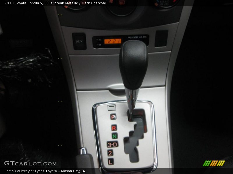  2010 Corolla S 4 Speed Automatic Shifter