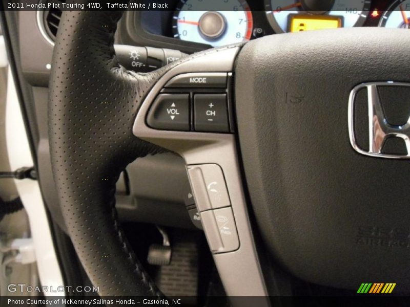 Taffeta White / Black 2011 Honda Pilot Touring 4WD
