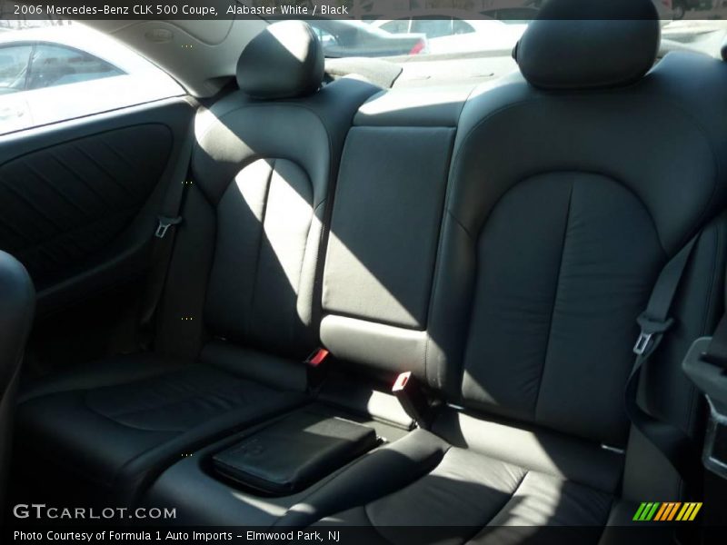 Alabaster White / Black 2006 Mercedes-Benz CLK 500 Coupe