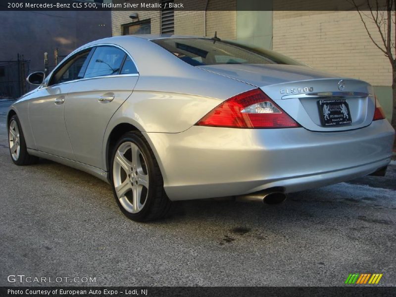 Iridium Silver Metallic / Black 2006 Mercedes-Benz CLS 500