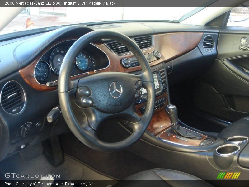 Iridium Silver Metallic / Black 2006 Mercedes-Benz CLS 500