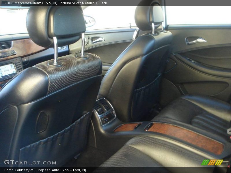 Iridium Silver Metallic / Black 2006 Mercedes-Benz CLS 500