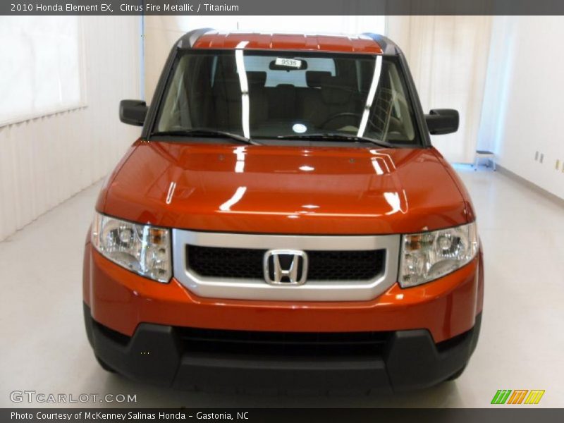 Citrus Fire Metallic / Titanium 2010 Honda Element EX