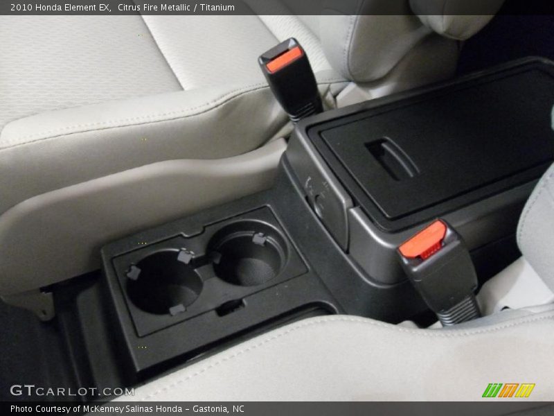 Citrus Fire Metallic / Titanium 2010 Honda Element EX