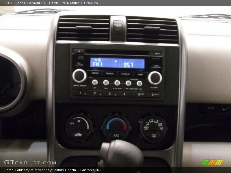 Citrus Fire Metallic / Titanium 2010 Honda Element EX