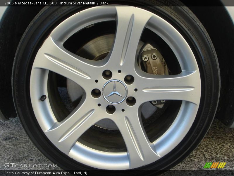 Iridium Silver Metallic / Black 2006 Mercedes-Benz CLS 500
