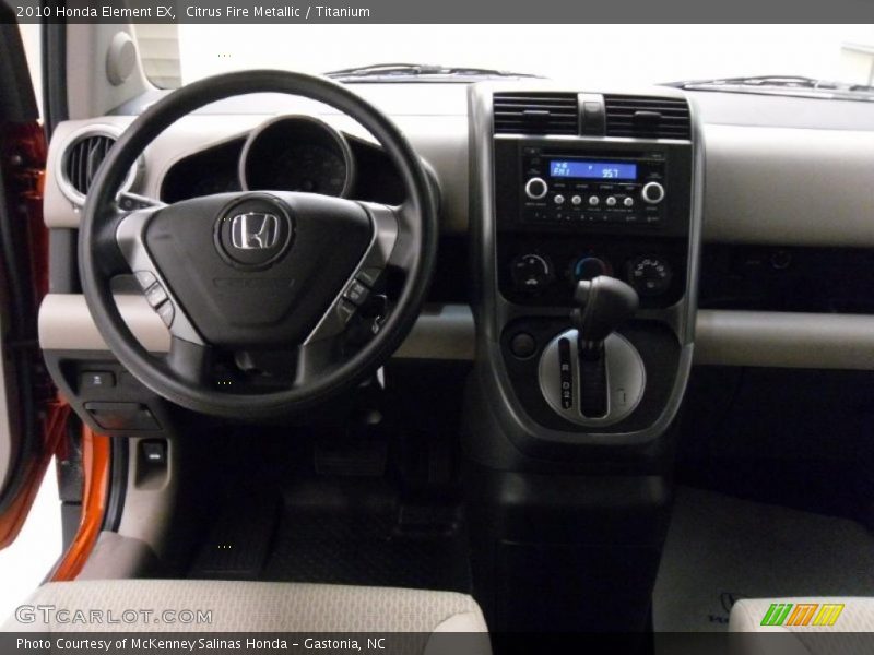 Citrus Fire Metallic / Titanium 2010 Honda Element EX