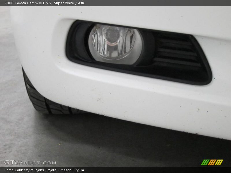 Super White / Ash 2008 Toyota Camry XLE V6