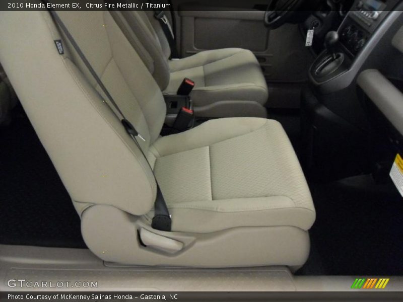 Citrus Fire Metallic / Titanium 2010 Honda Element EX