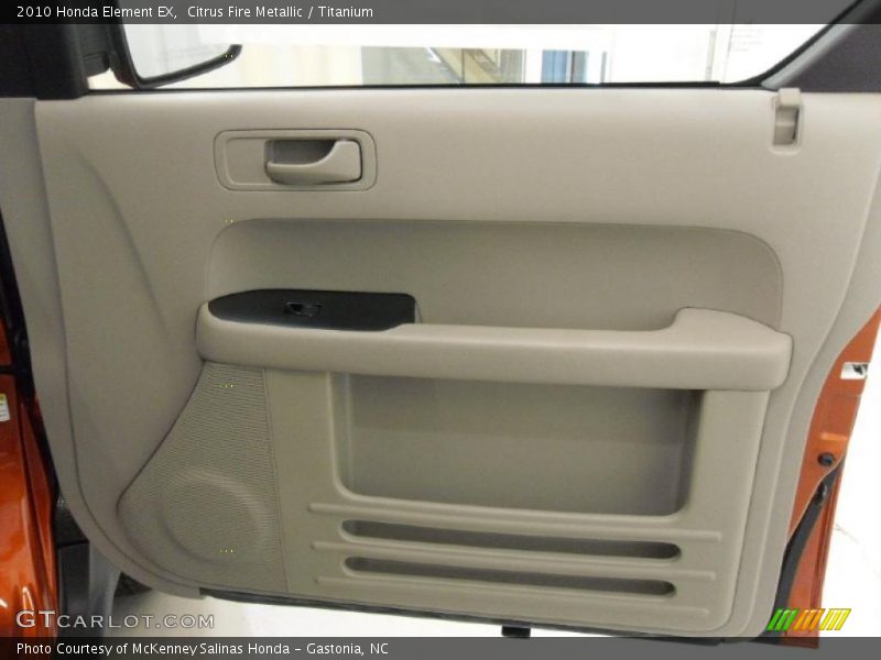 Citrus Fire Metallic / Titanium 2010 Honda Element EX