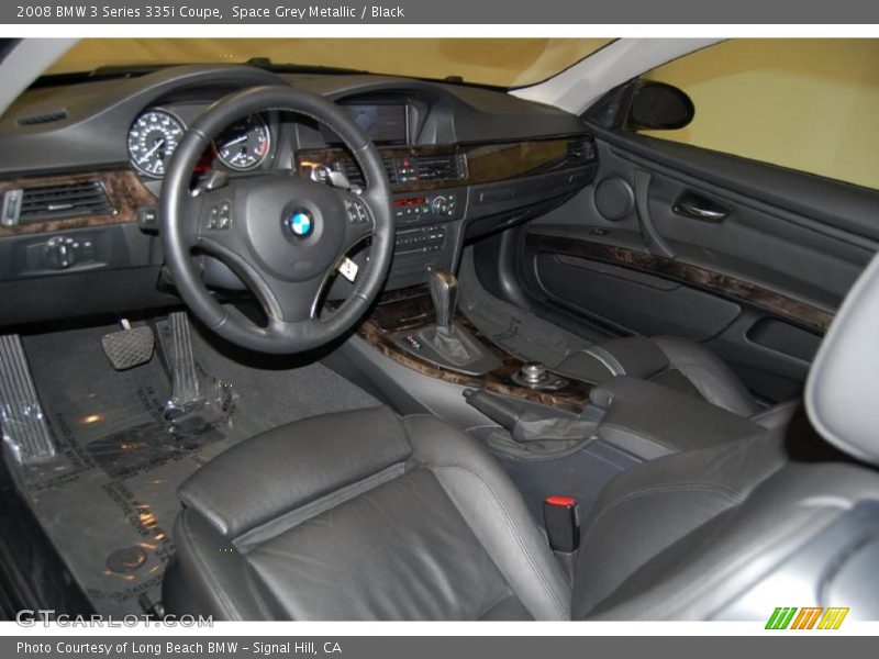 Black Interior - 2008 3 Series 335i Coupe 