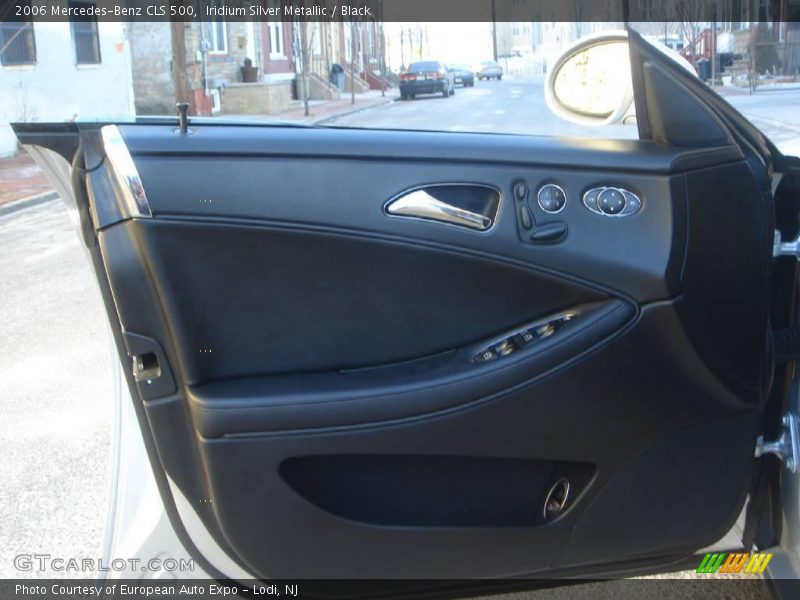 Iridium Silver Metallic / Black 2006 Mercedes-Benz CLS 500