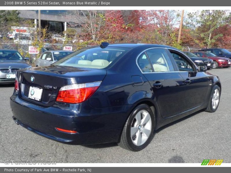  2008 5 Series 528xi Sedan Monaco Blue Metallic