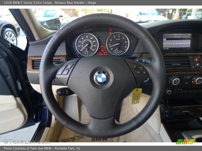  2008 5 Series 528xi Sedan Steering Wheel