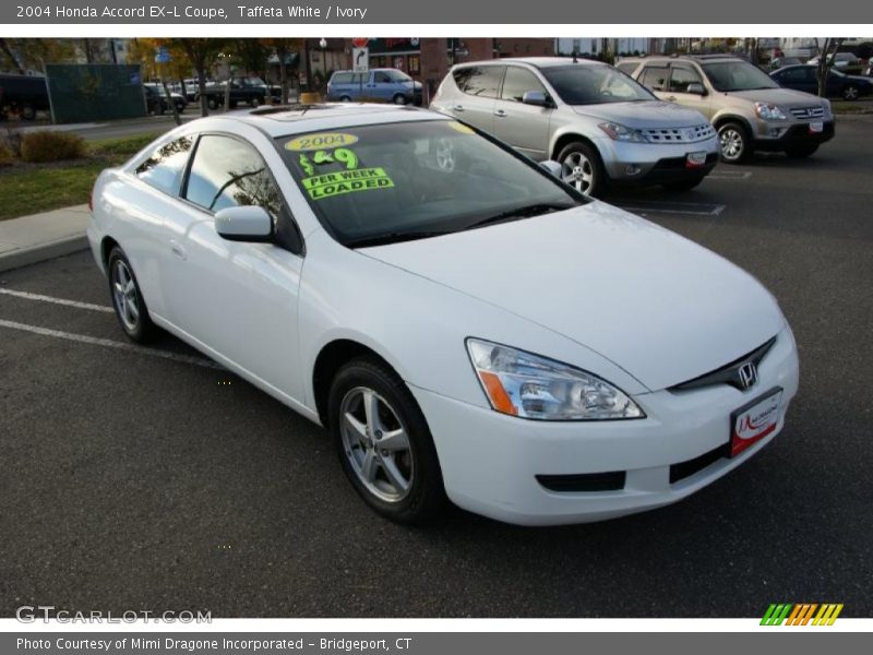 Taffeta White / Ivory 2004 Honda Accord EX-L Coupe