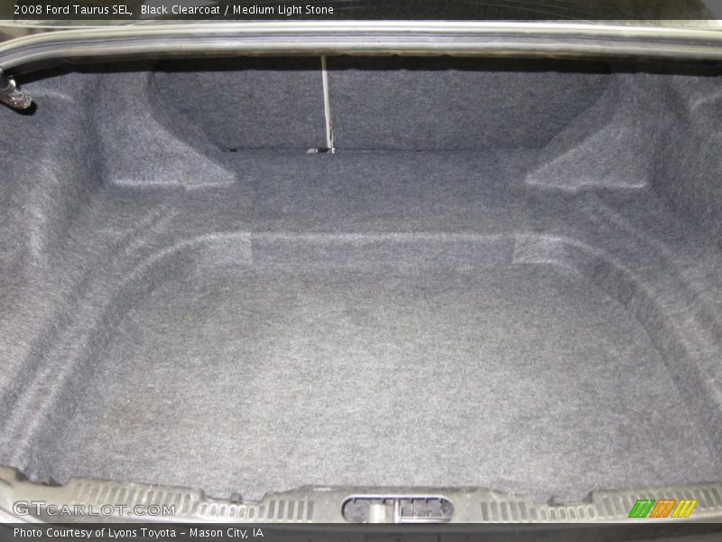 Black Clearcoat / Medium Light Stone 2008 Ford Taurus SEL