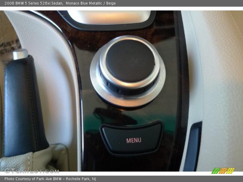 Monaco Blue Metallic / Beige 2008 BMW 5 Series 528xi Sedan