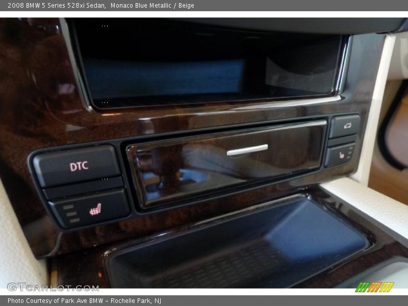 Monaco Blue Metallic / Beige 2008 BMW 5 Series 528xi Sedan